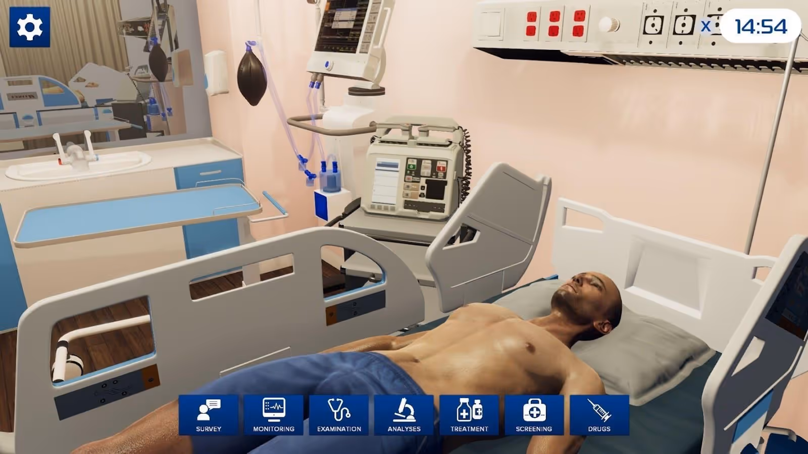 Virtual reality for testing new treatments