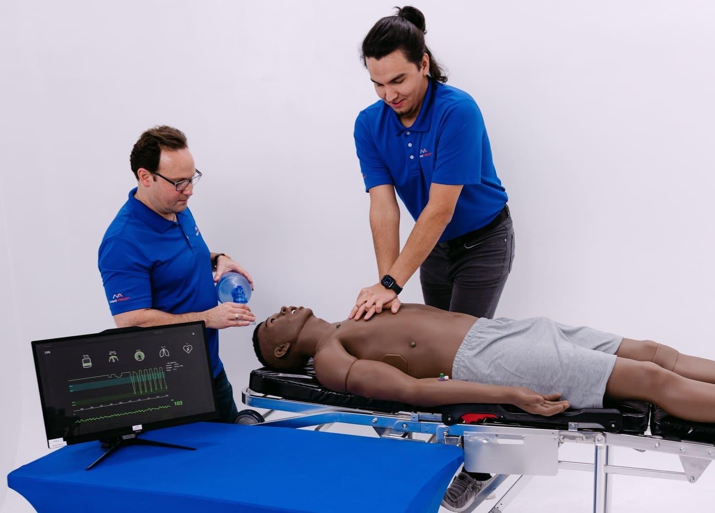 Training on the Leonardo simulator