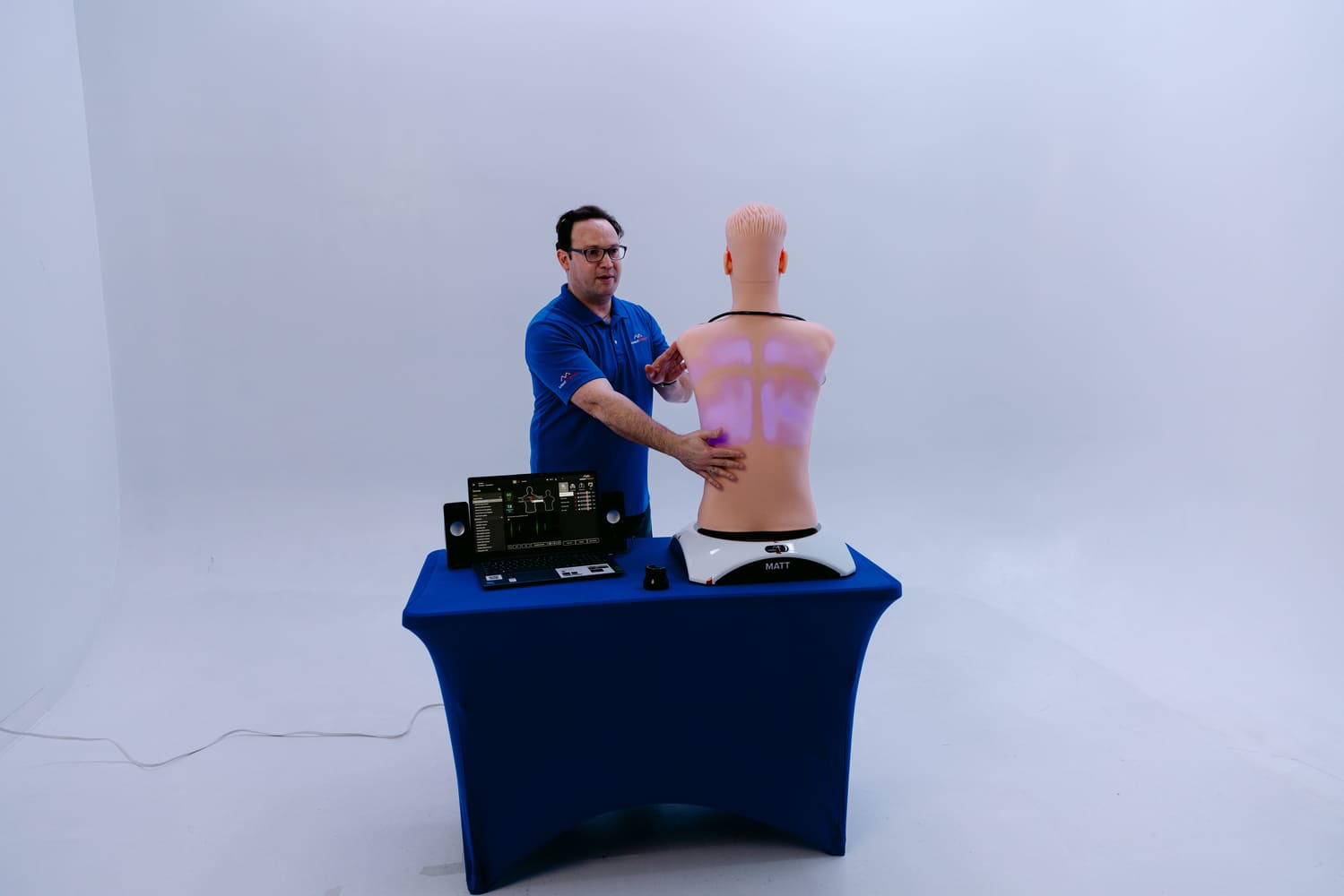 Lecture on using the MATT auscultation simulator