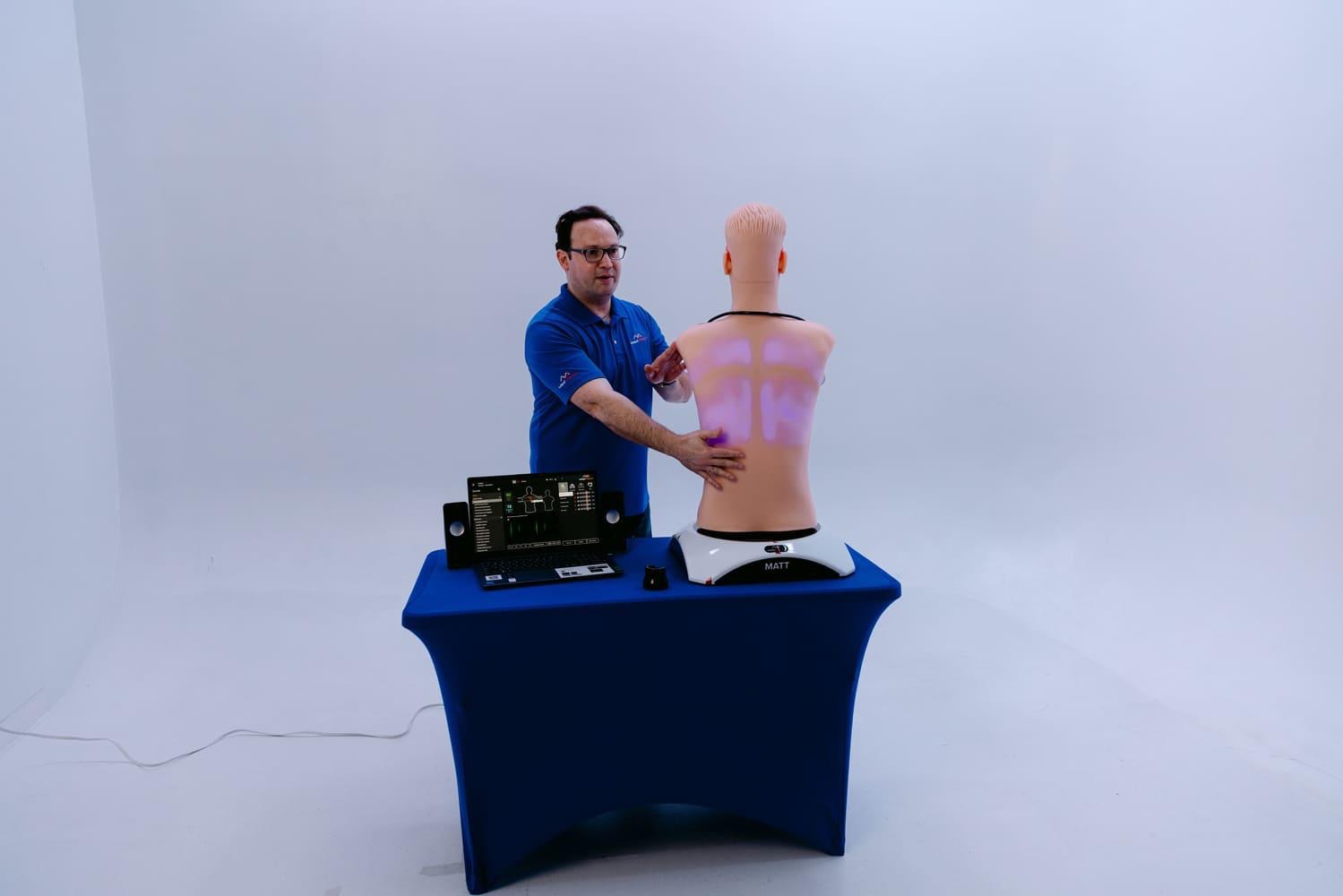 Lecture on using the MATT auscultation simulator