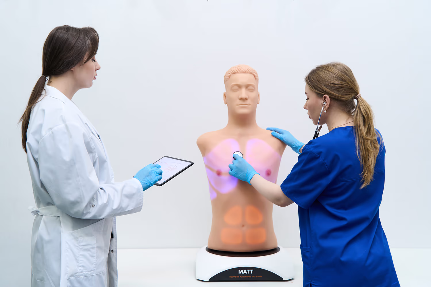 Auscultation simulator MATT