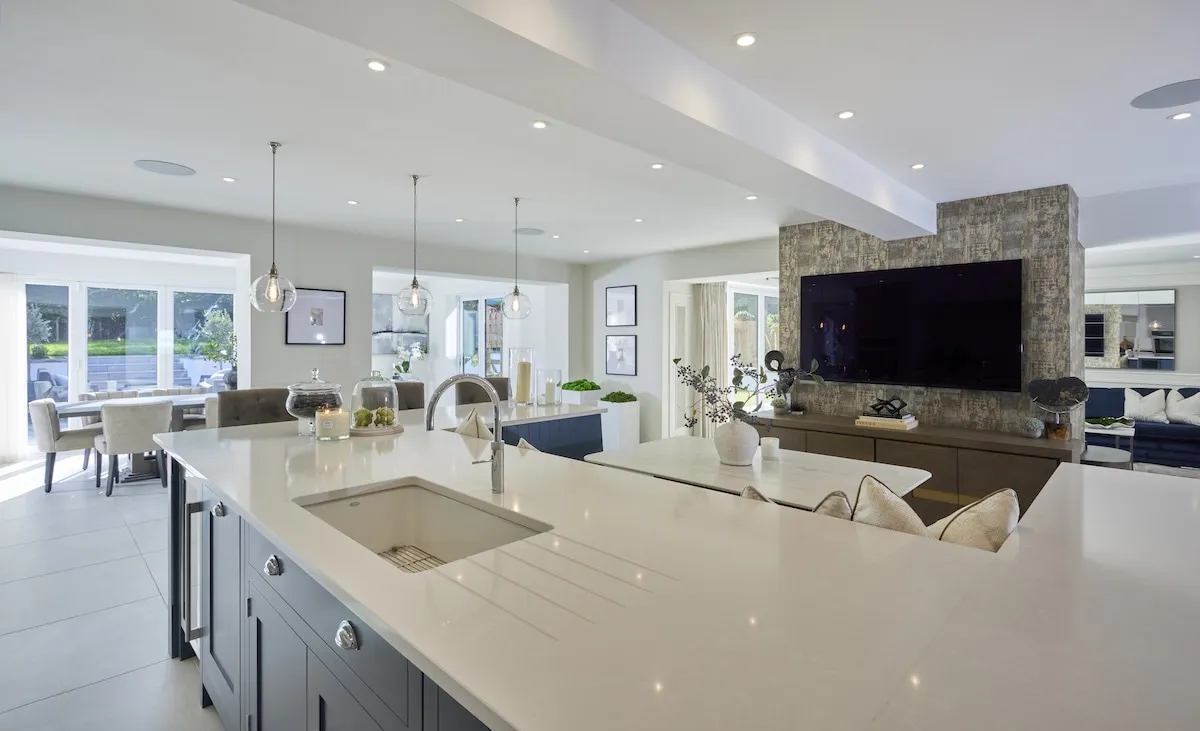 Kitchen interior design.