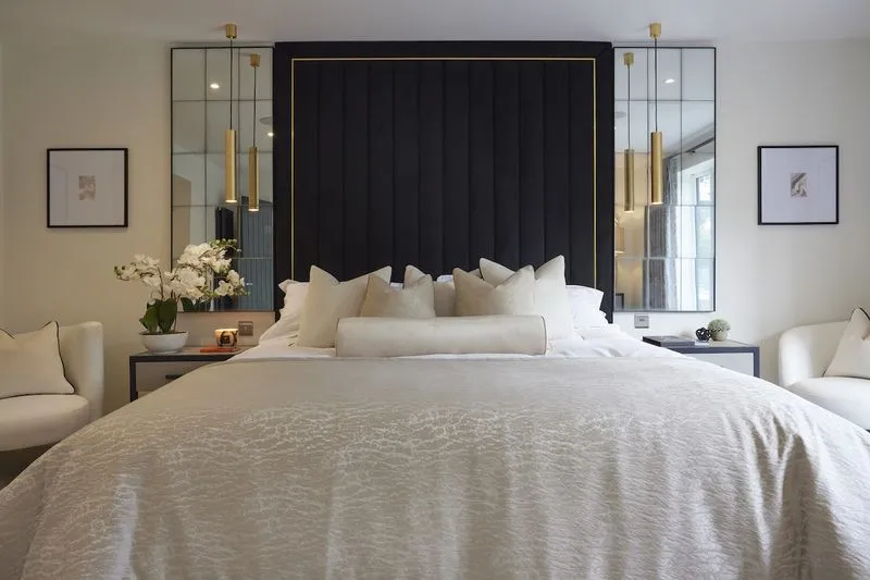 Bedroom interior design.