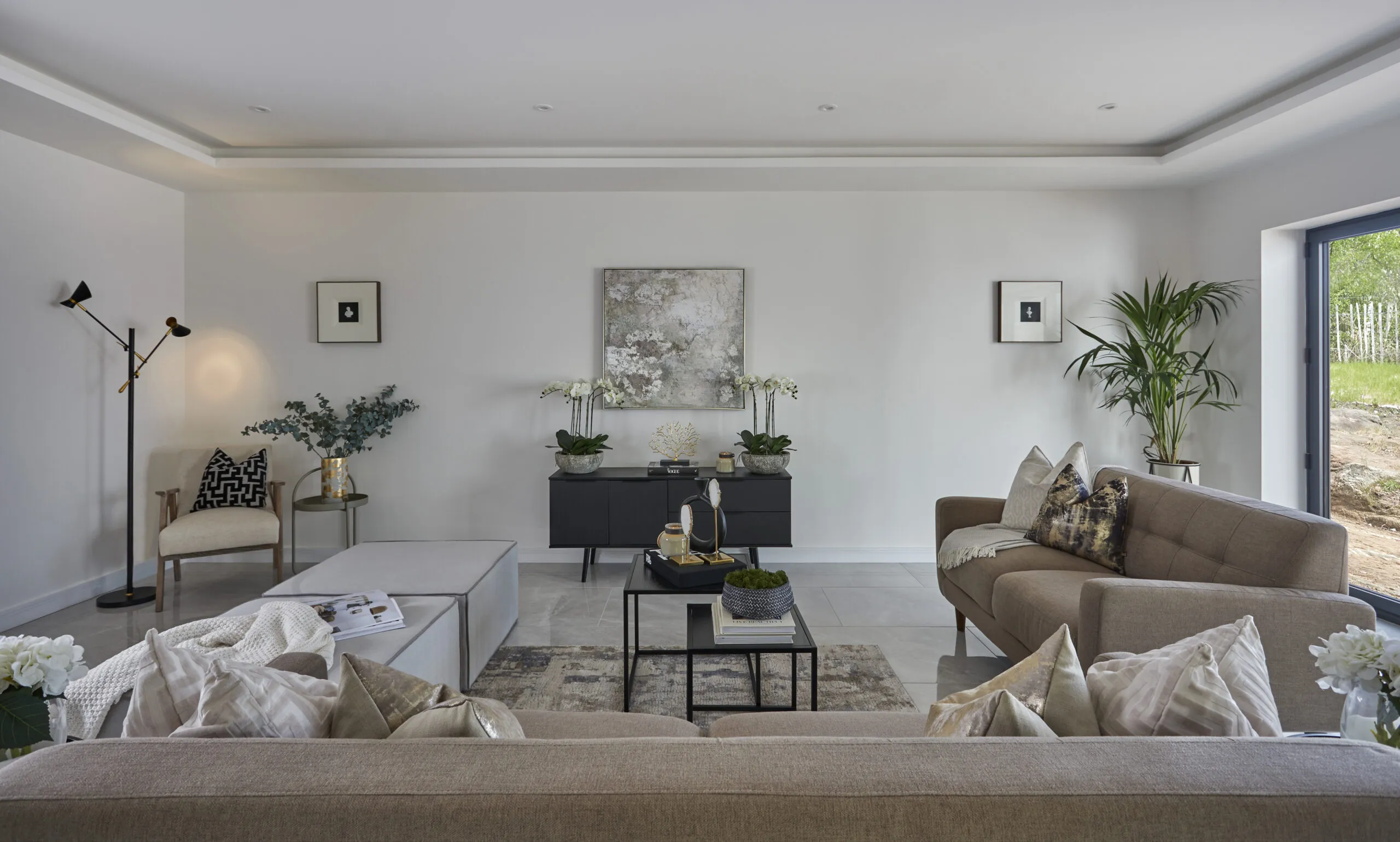 Residential interior design.