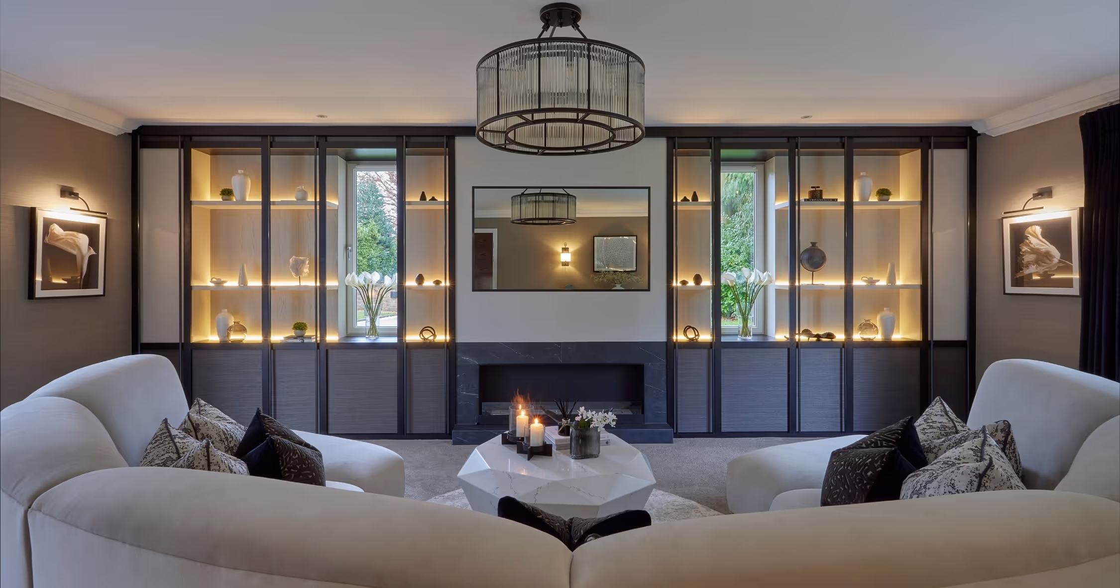 Redesign of formal lounge and cloakroom