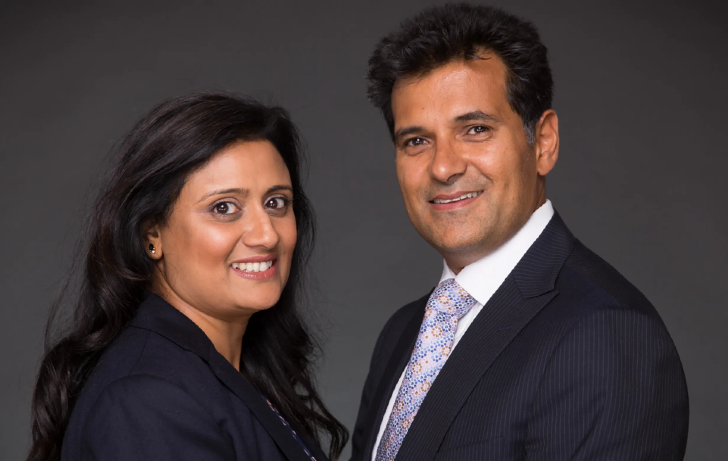 Dr Rahul Doshi and Dr Bhavna Doshi, founders of Dental Wealth Builder