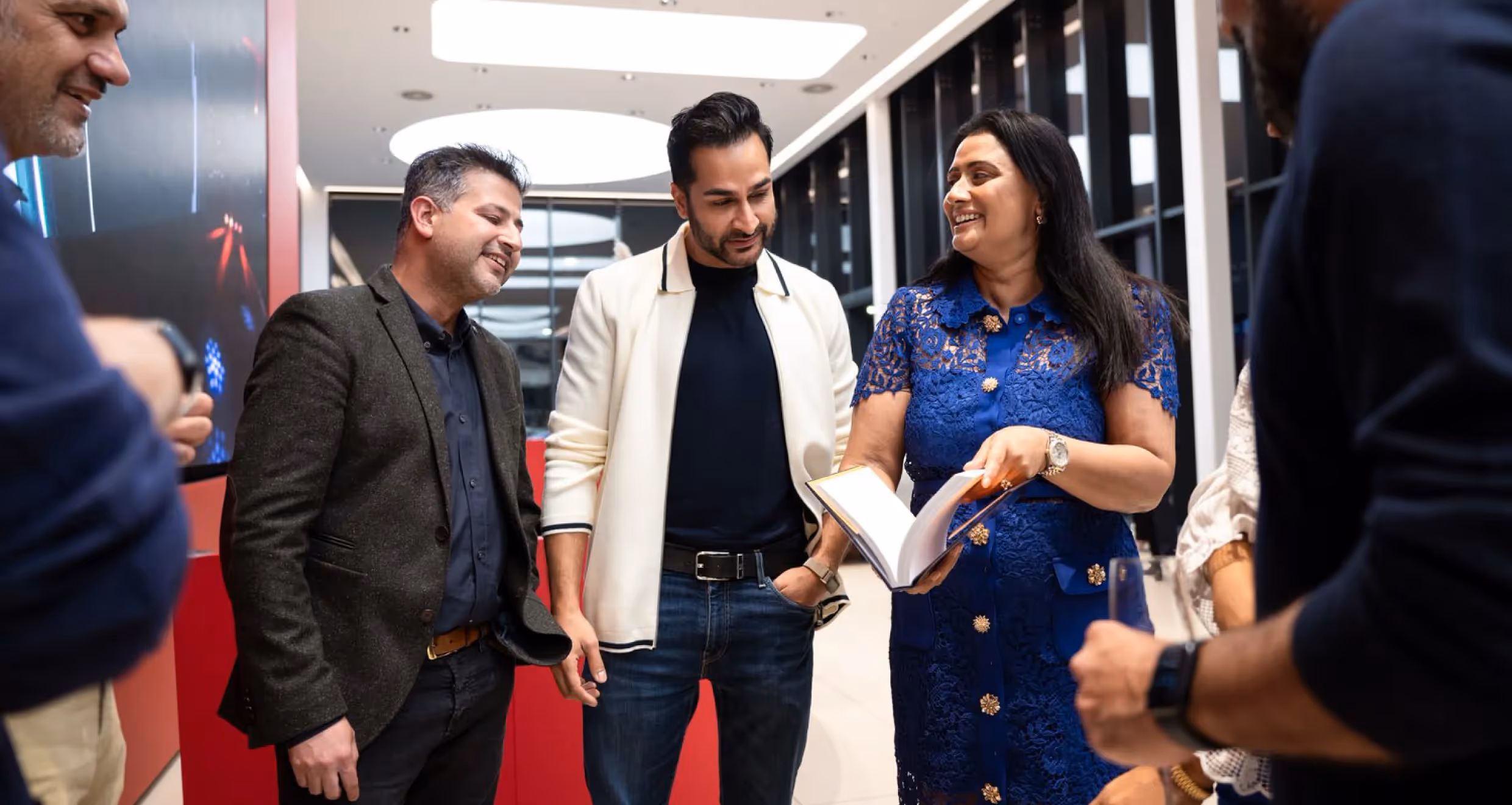 Dental business leaders at DWB Lead to Grow book launch event