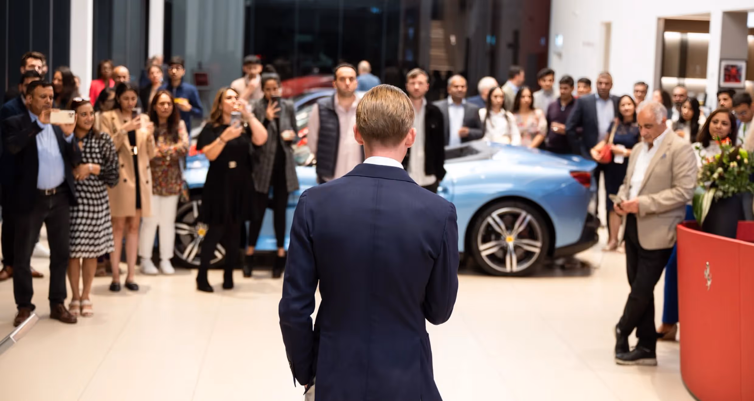 DWB coaching event – Lead to Grow book launch at Ferrari London