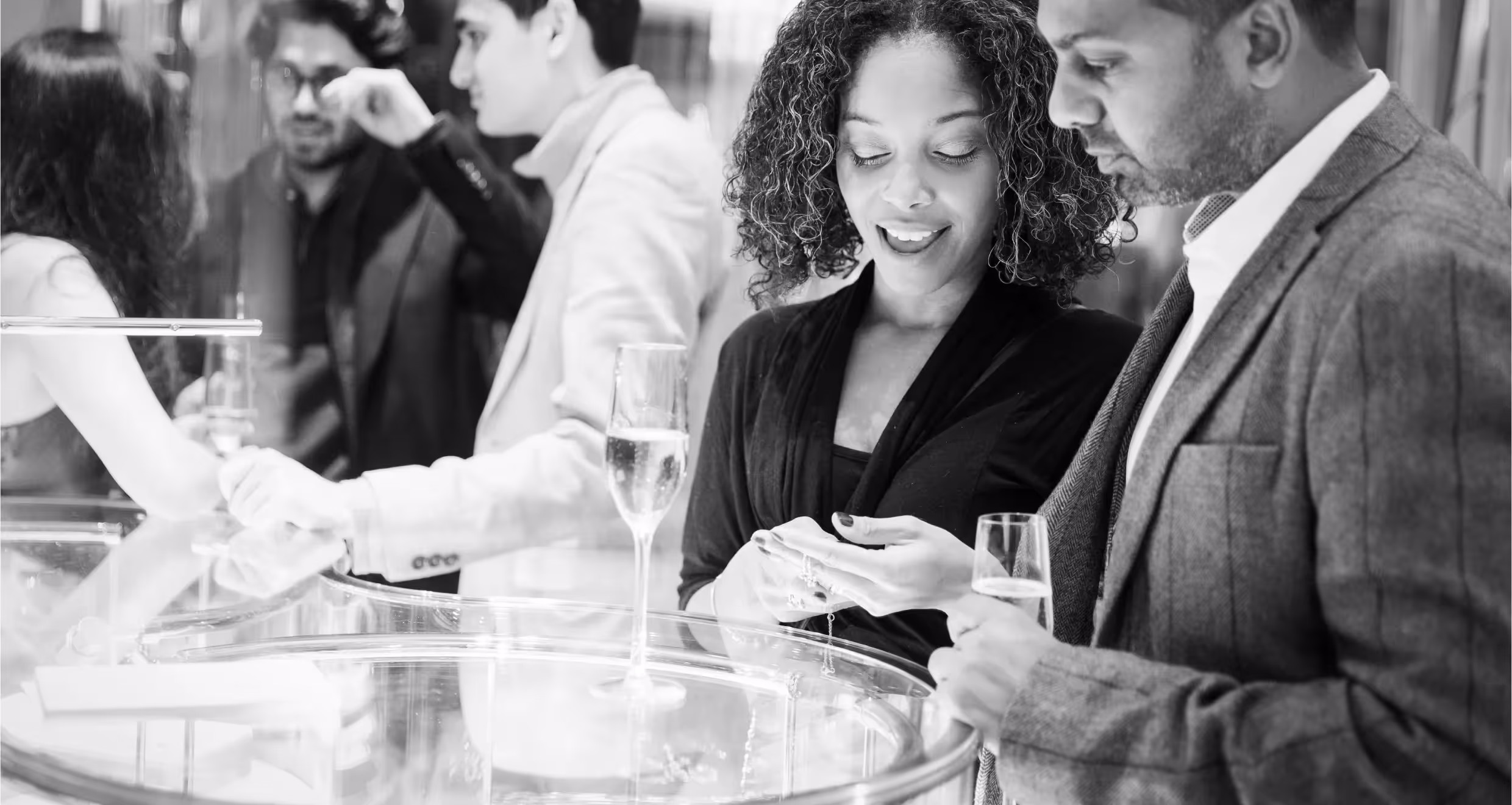Boodles private event – dental practice owners at DWB VIP luxury case presentation