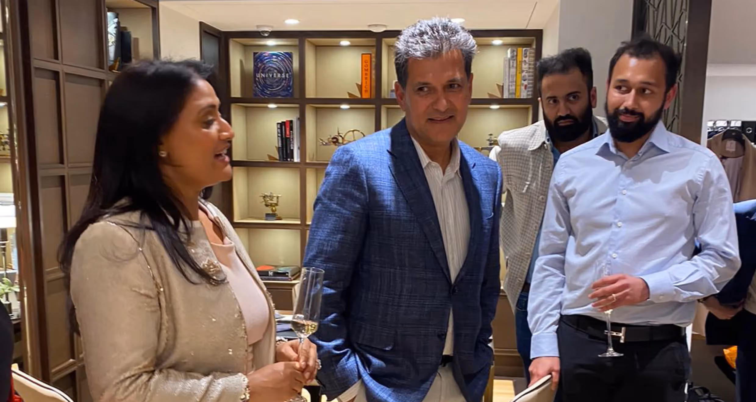 DWB clients at Vacheron Constantin luxury watch event, London