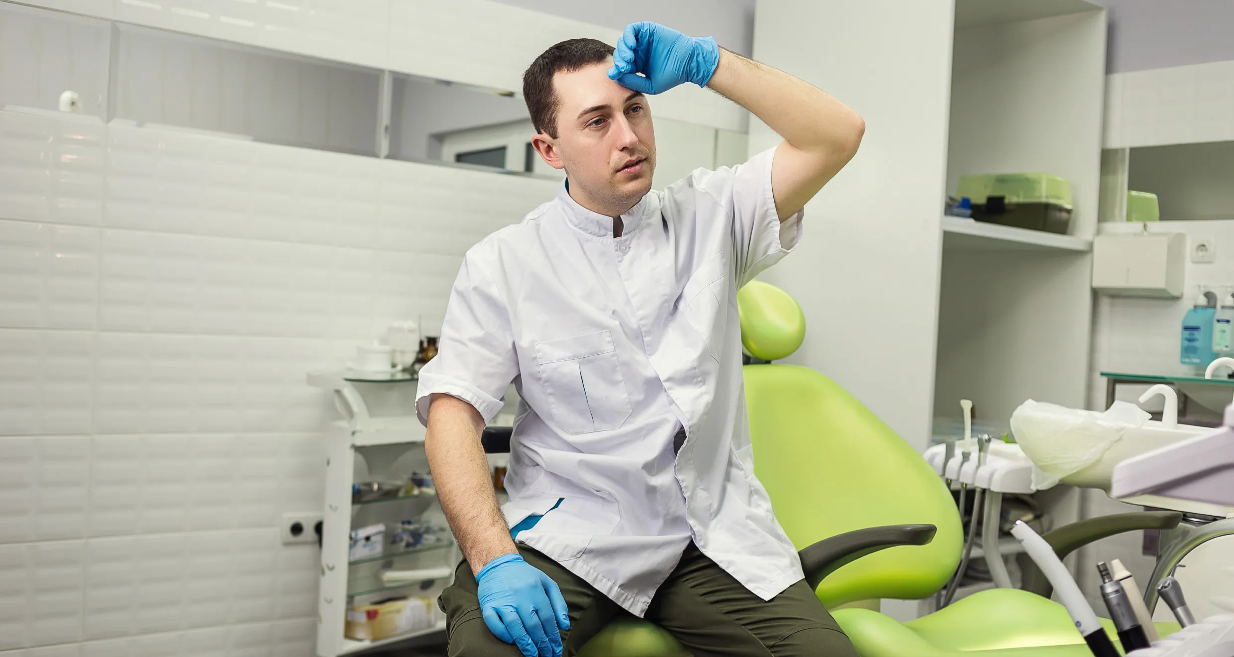 How can dental practices get rid of stress