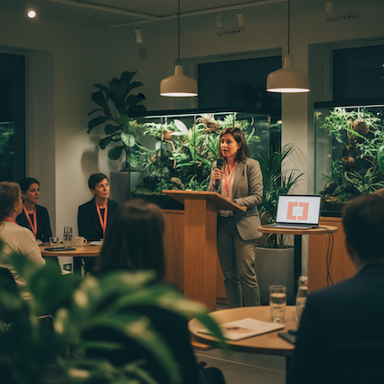 image of educational workshops in progress (for a environmental conservation nonprofit)