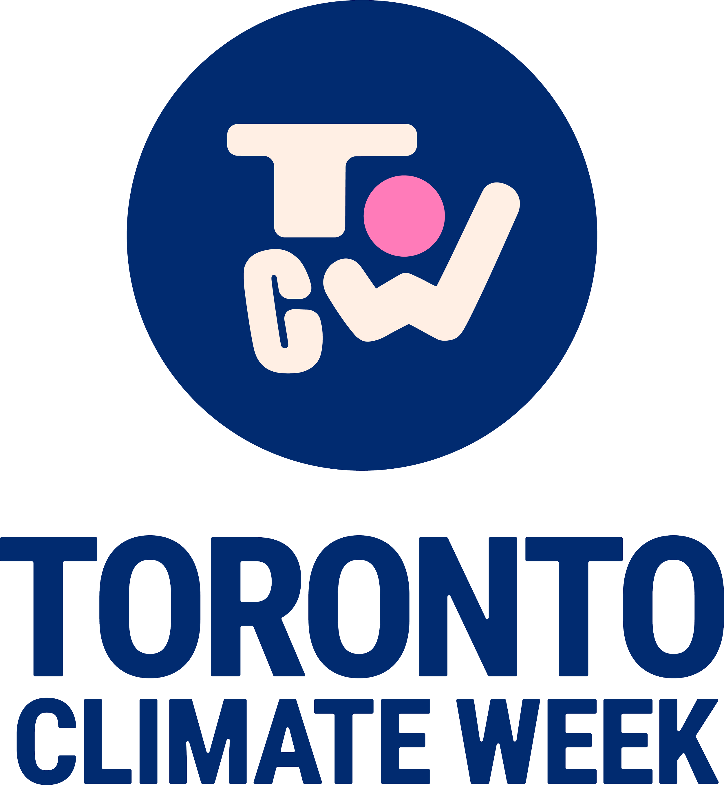Logo of Toronto Climate Week, a Climate Conference client in Toronto, Ontario.