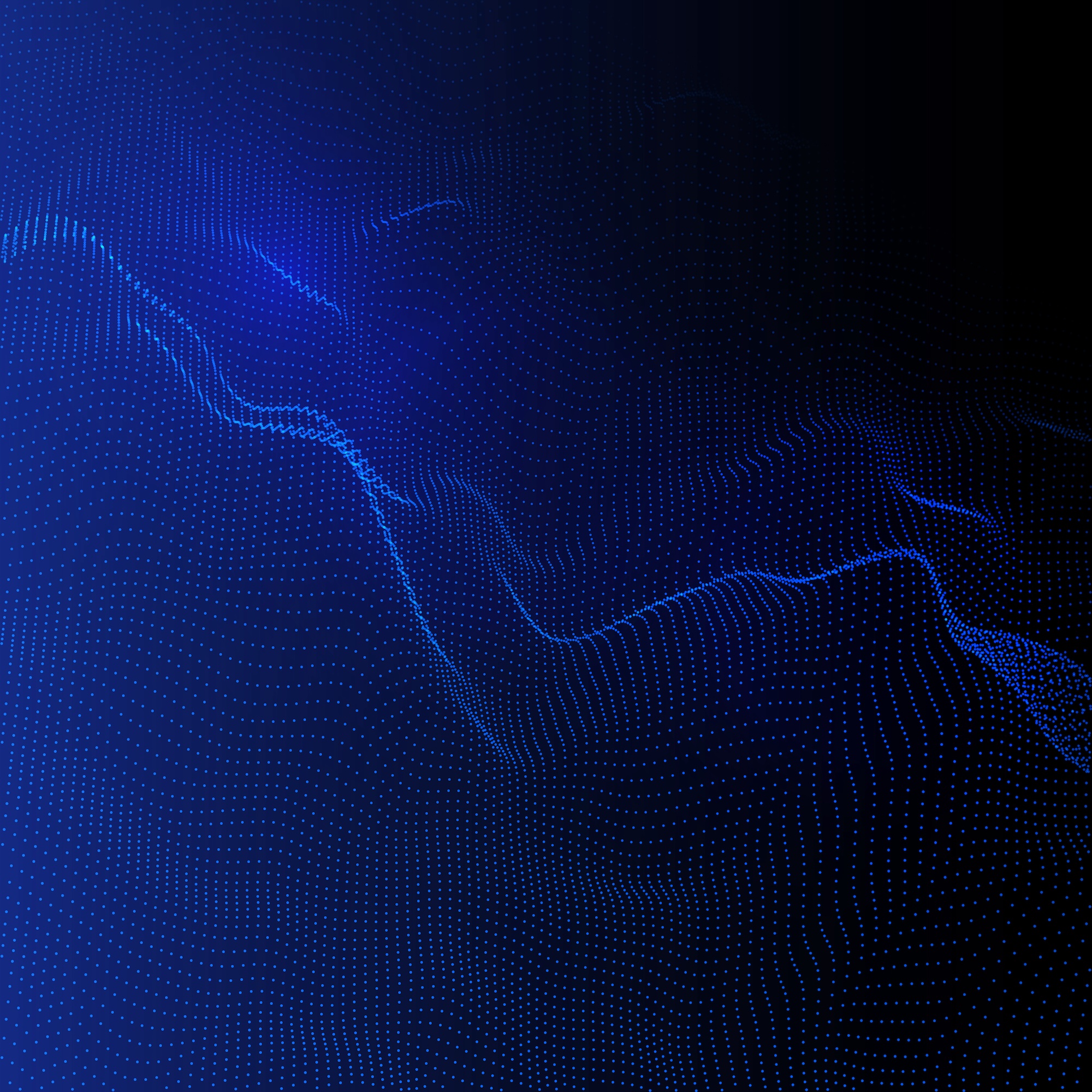 Abstrakte blaue Licht-/Wellenstruktur