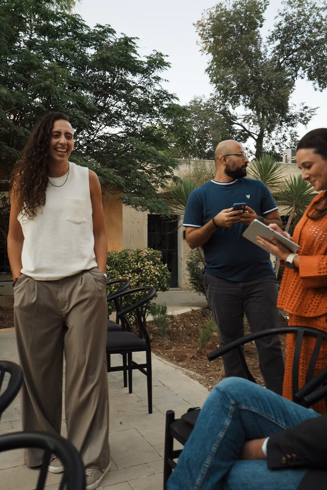 Members of Sira enjoying meaningful connections beyond traditional networking.