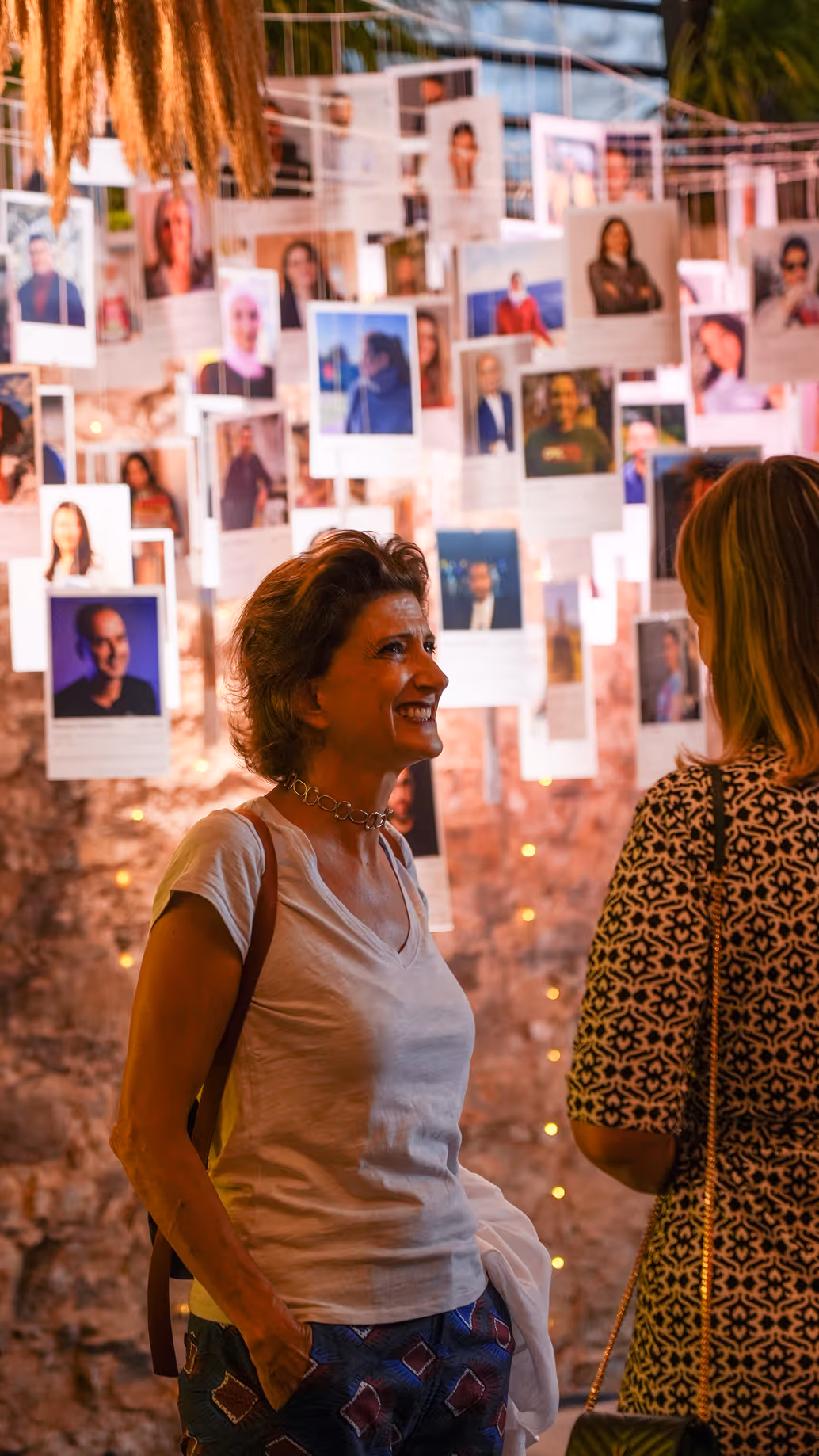 Sira Community members connecting authentically