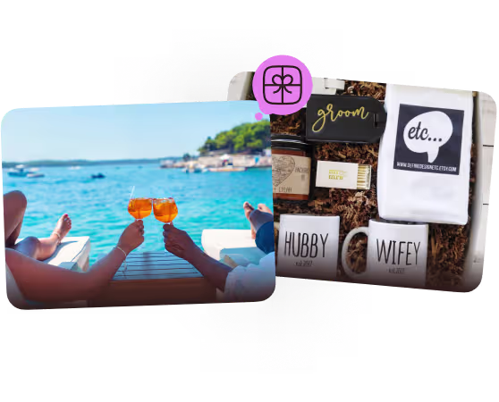 Two gift ideas for wedding registries