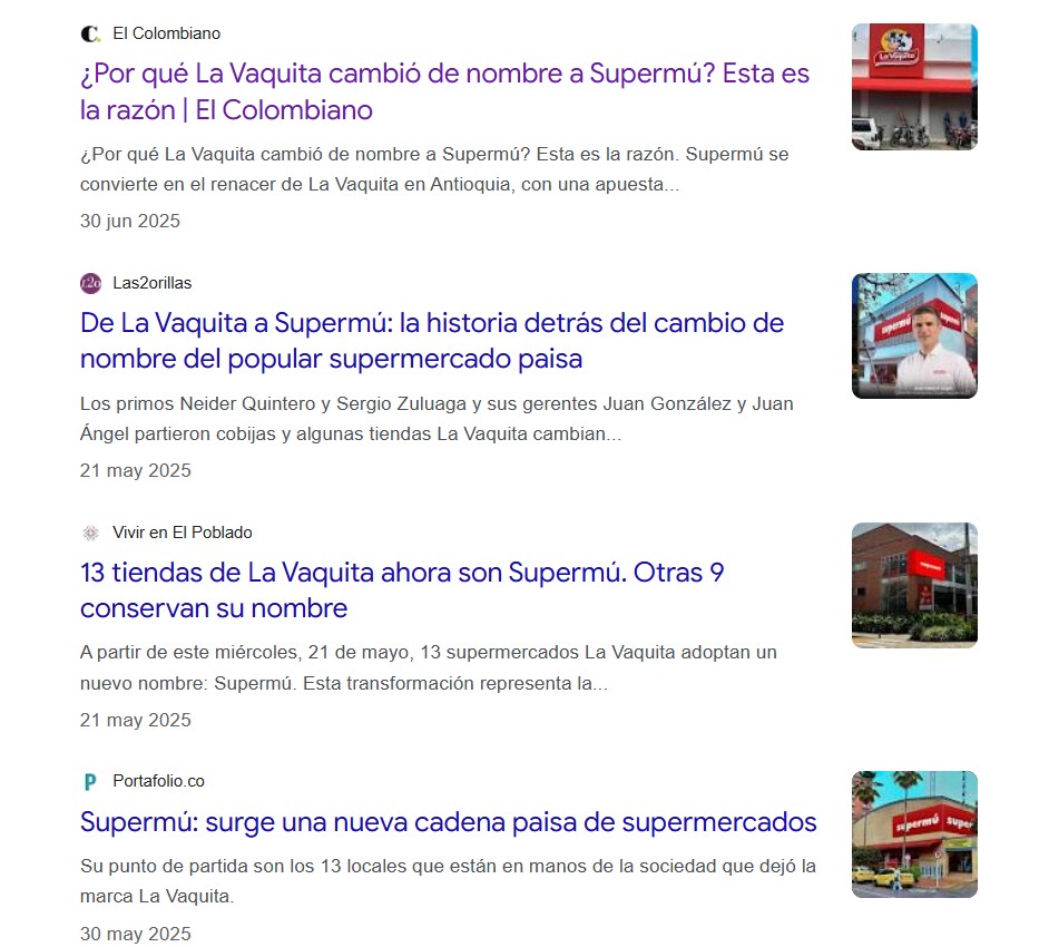Lo que pasó con La Vaquita y Supermú
