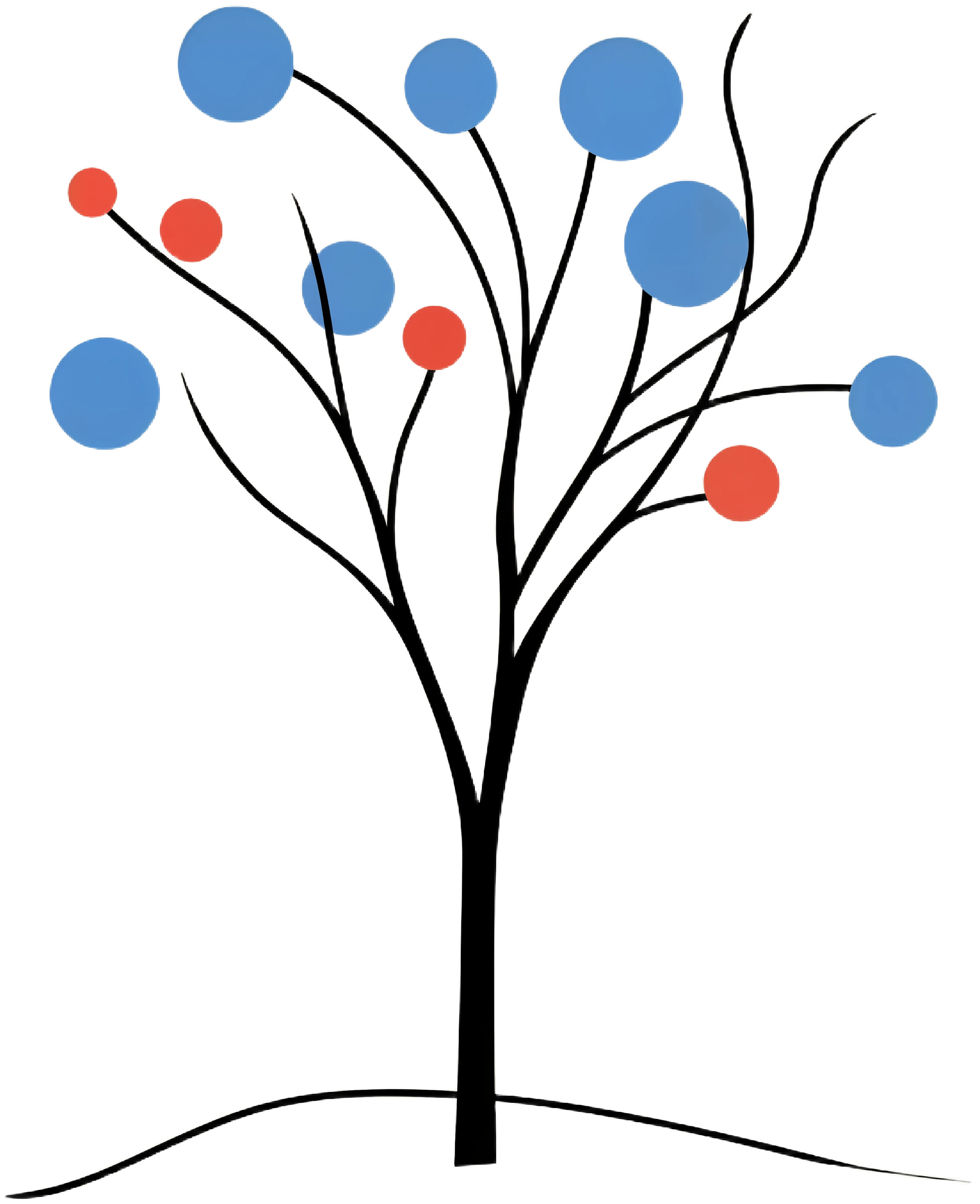 Minimalist Tree Illustration