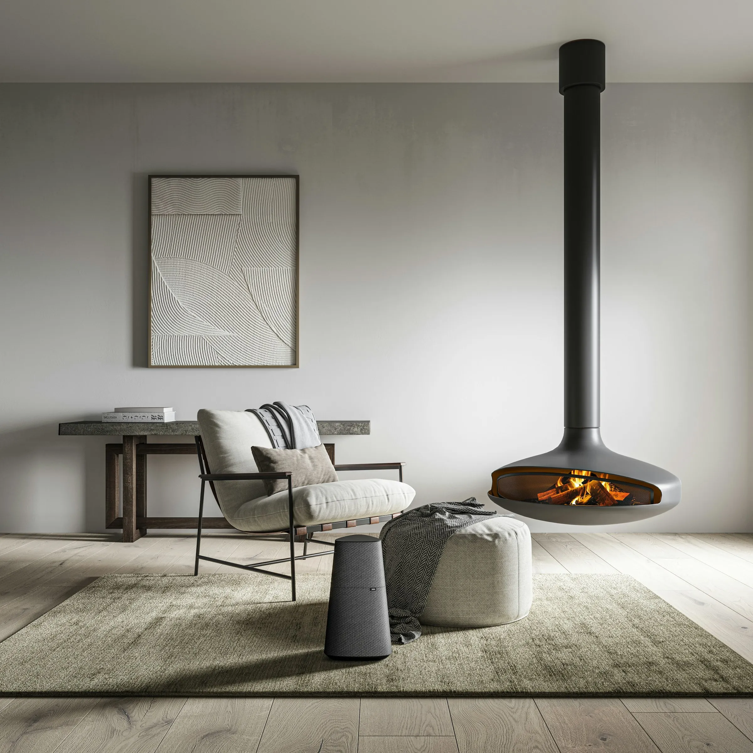 Living Room Fireplace Chair