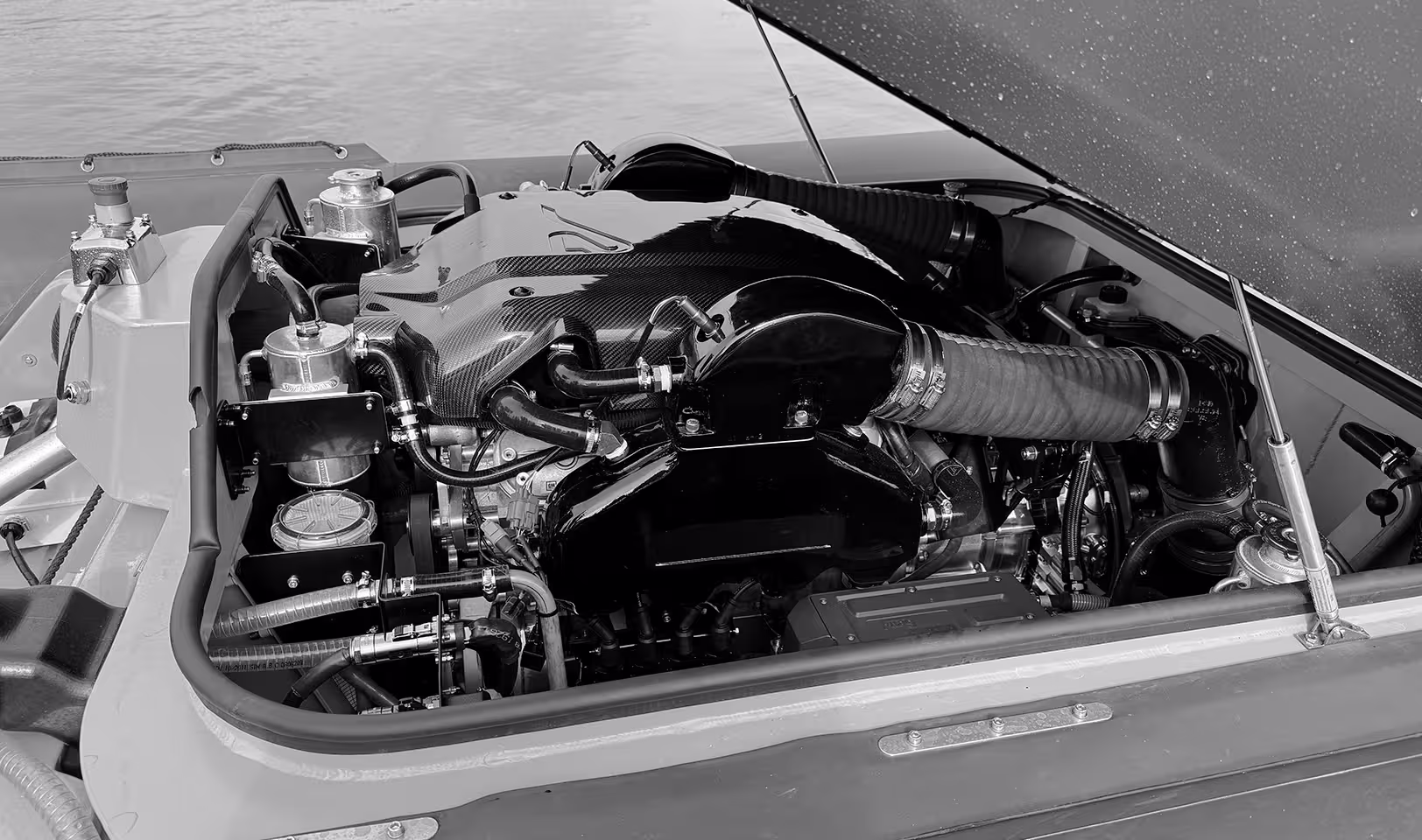 A sustainable marine powertrain system designed for reduced emissions and faster delivery.