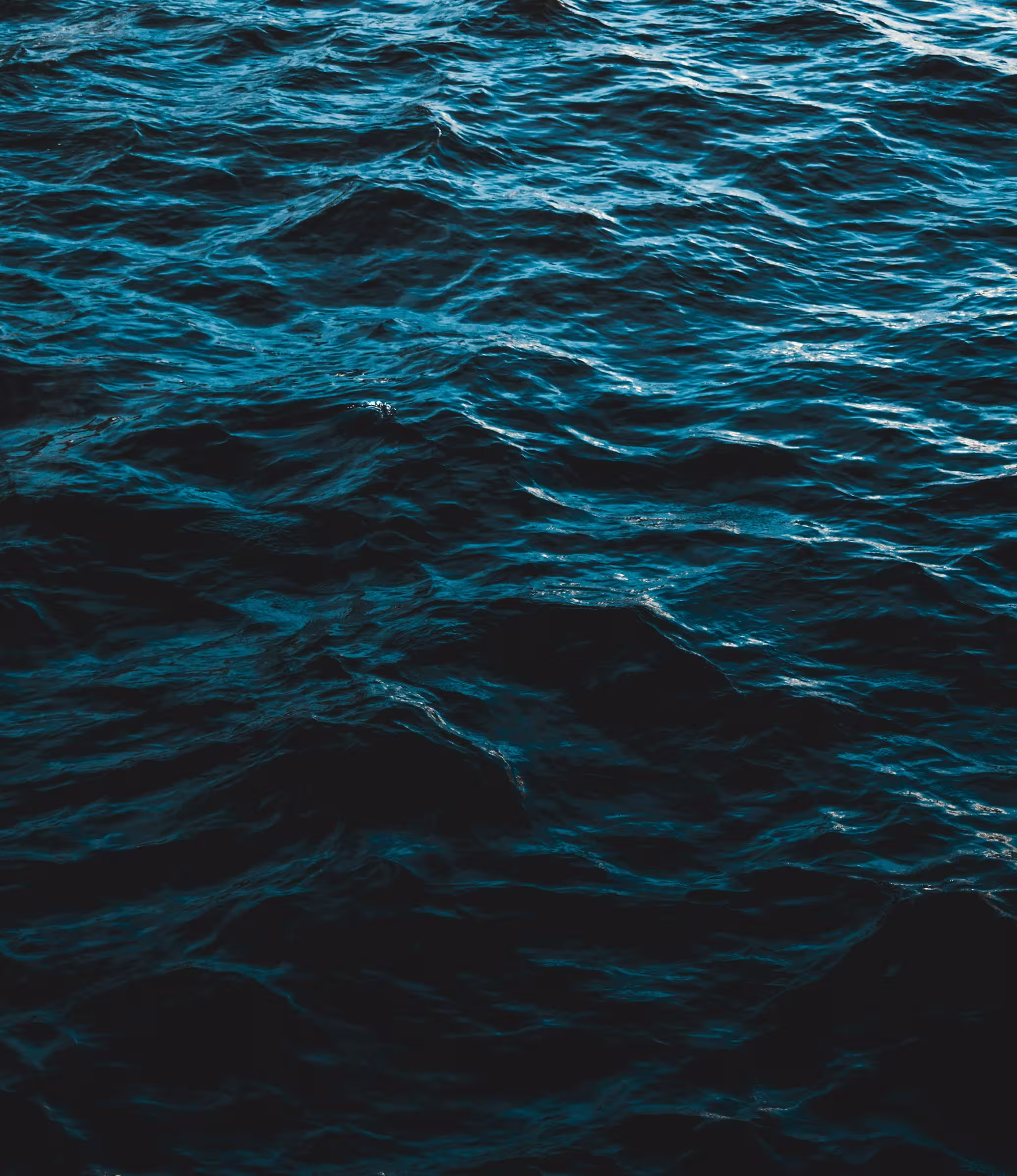 Ocean water, decorative.