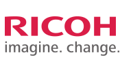 Ricoh logo with the tagline 'imagine. change.' below it.