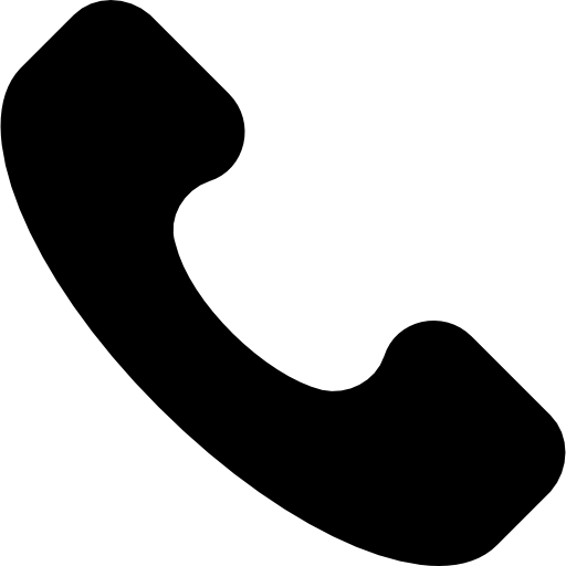 Direct contact and customer support phone icon
