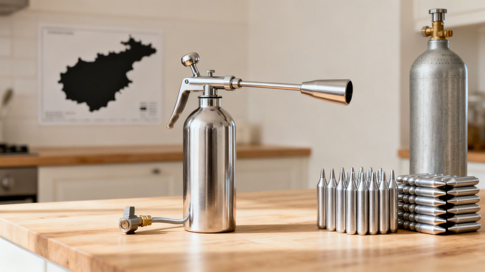 Kitchen Siphons & Chargers in the Canary Islands: A B2B Guide for Efficient Operations