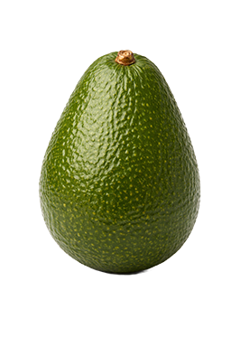 Avocado als vergelijking voor de grootte van de baby bij 16 weken zwangerschap.