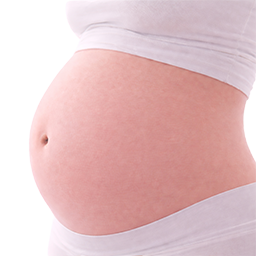 Kropsla als vergelijking voor de grootte van de baby bij 26 weken zwangerschap.