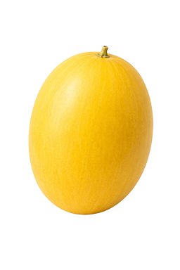 Honingmeloen als vergelijking voor de grootte van de baby bij 33 weken zwangerschap.