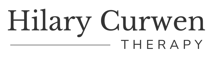 Hilary Curwen Therapy logo black