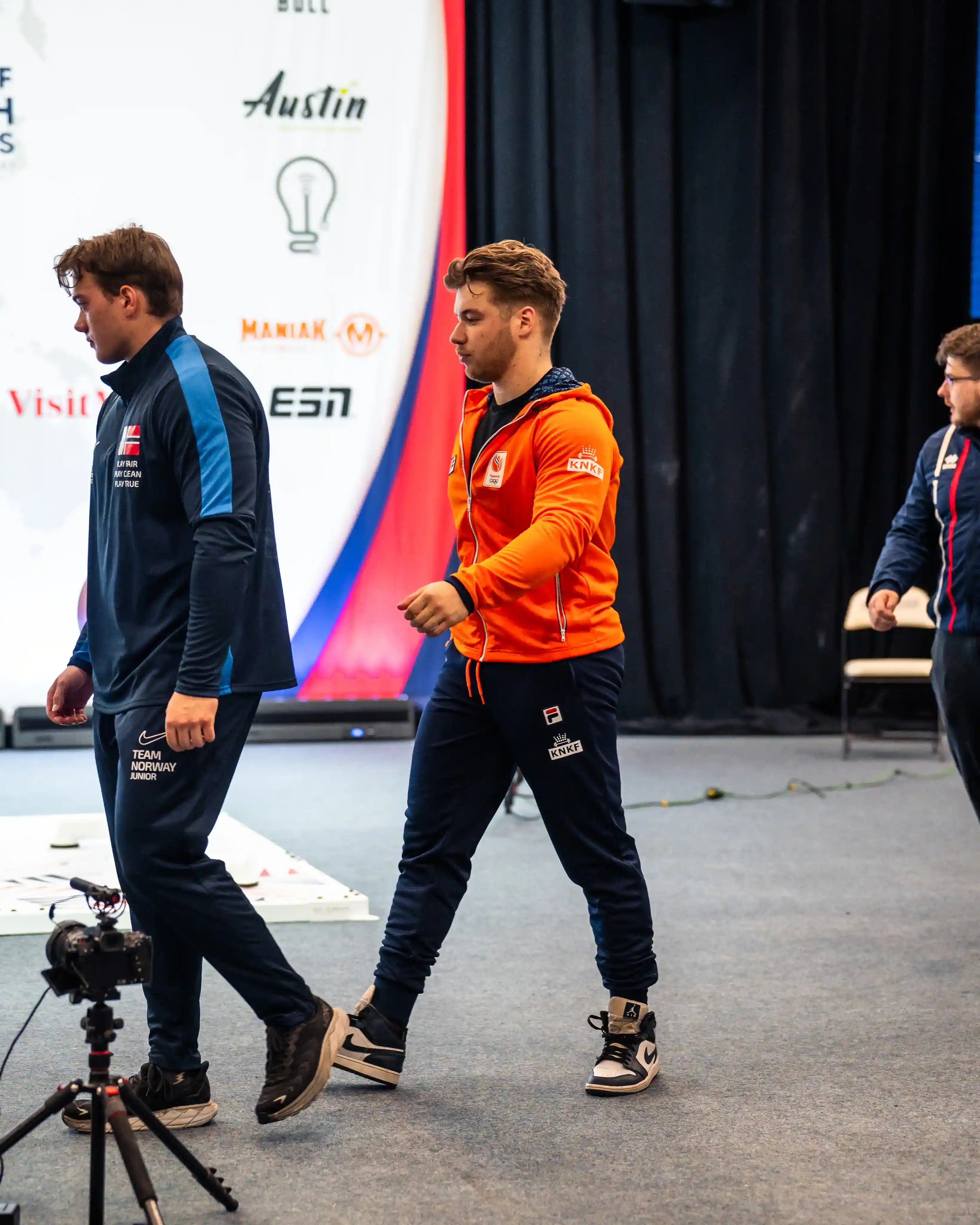 personal trainer aan het lopen