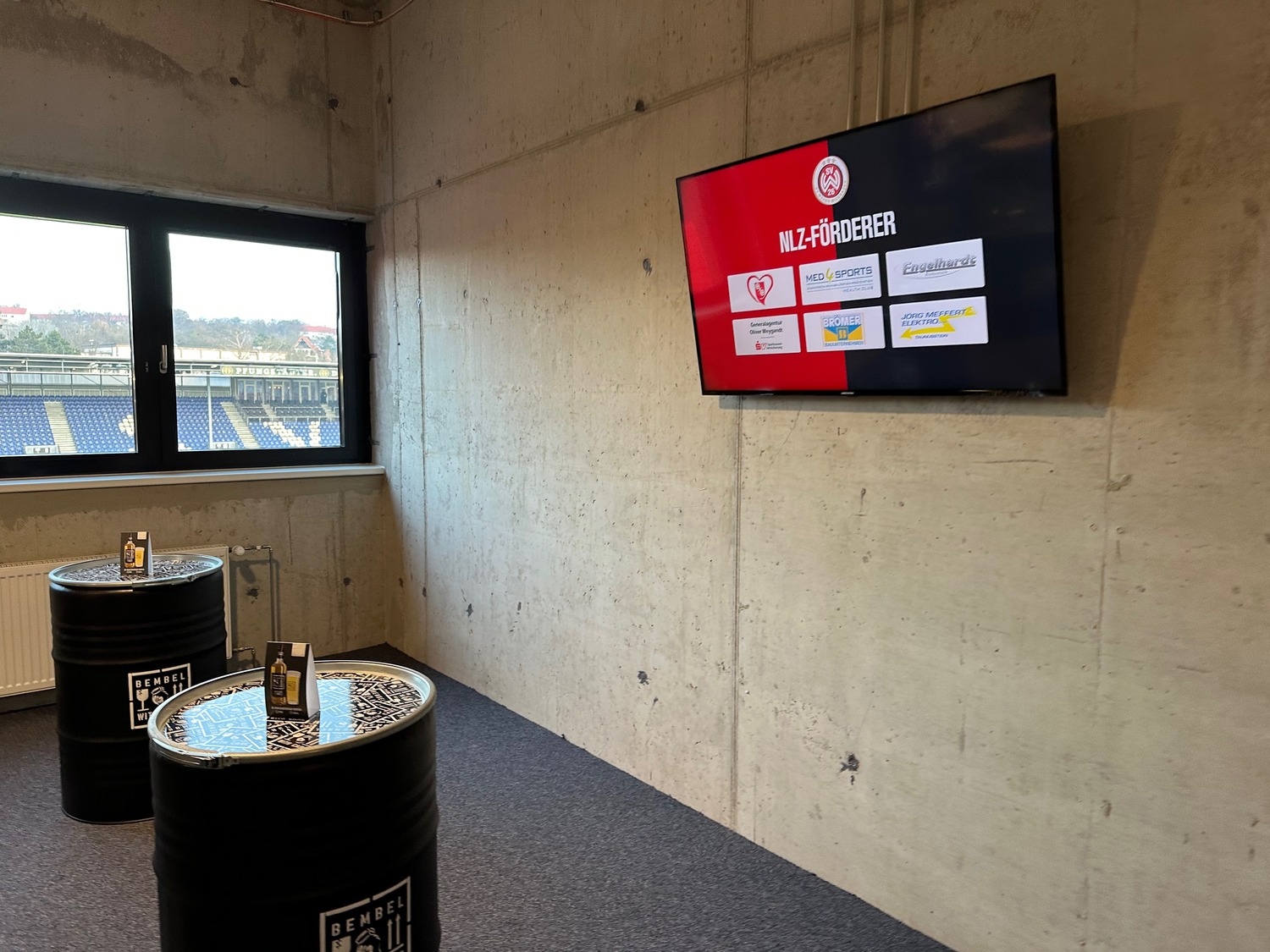 VIP Lounge vom SV Wehen Wiesbaden in der Saison 2024/2025