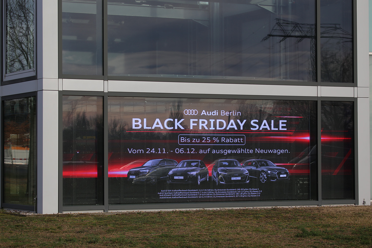 Mit semi-transparenten LED-Walls lassen sich innovative Installationen umsetzen.