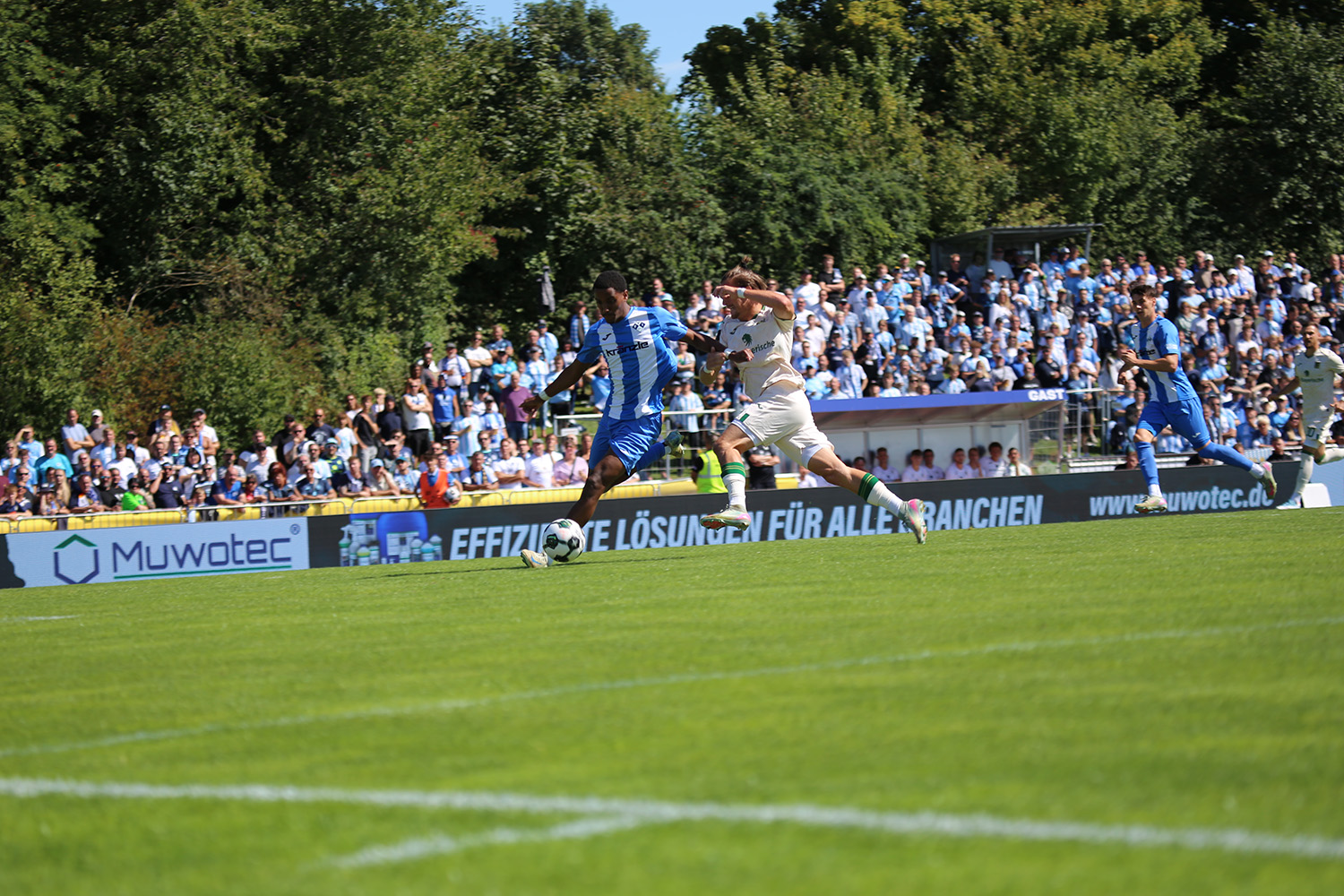 FV Illertissen vs 1860 München im Toto Pokal