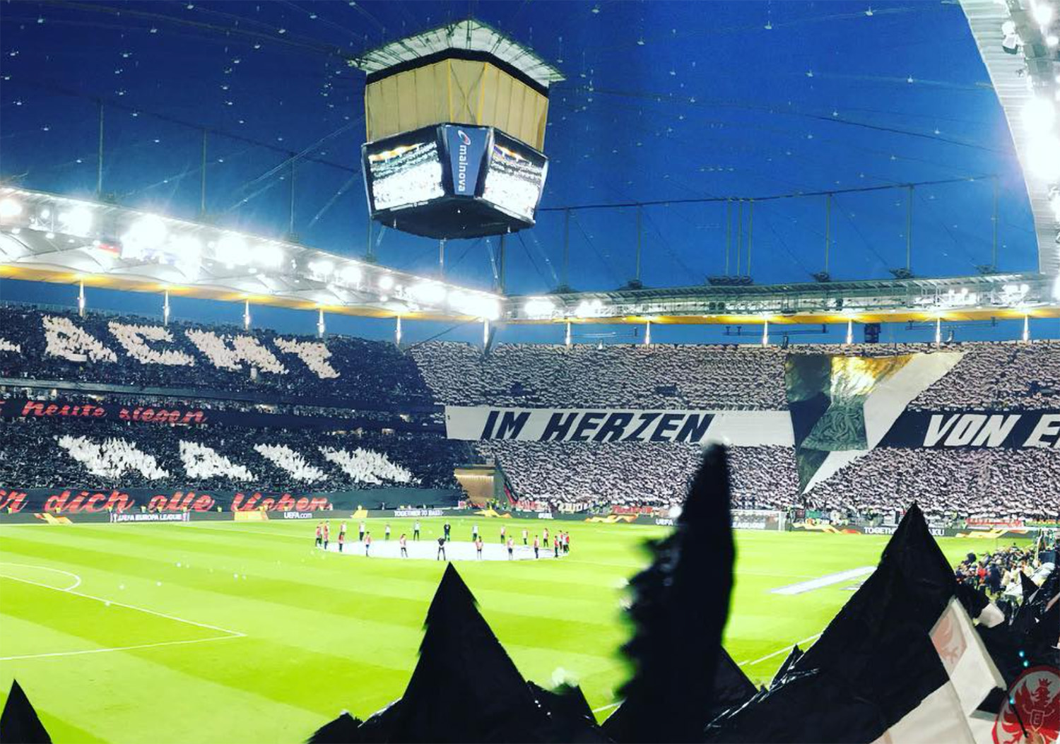 Eintracht Frankfurt gegen Benfica Lissabon Europa League 2018/2019