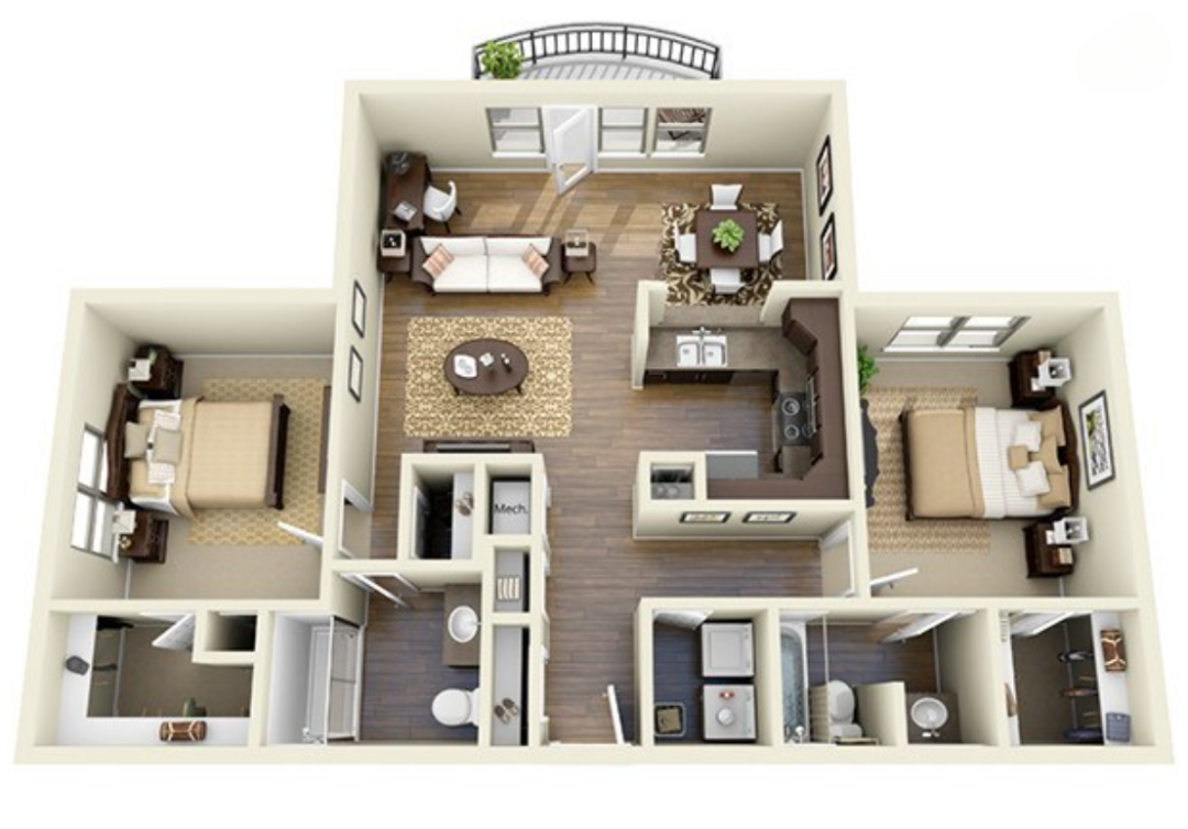 Penthouse Floor plan