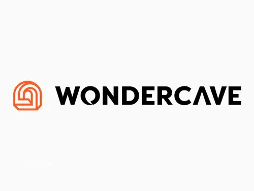 Wondercave logo with an orange stylized cave icon followed by the word 'WONDERCAVE' in bold black letters.