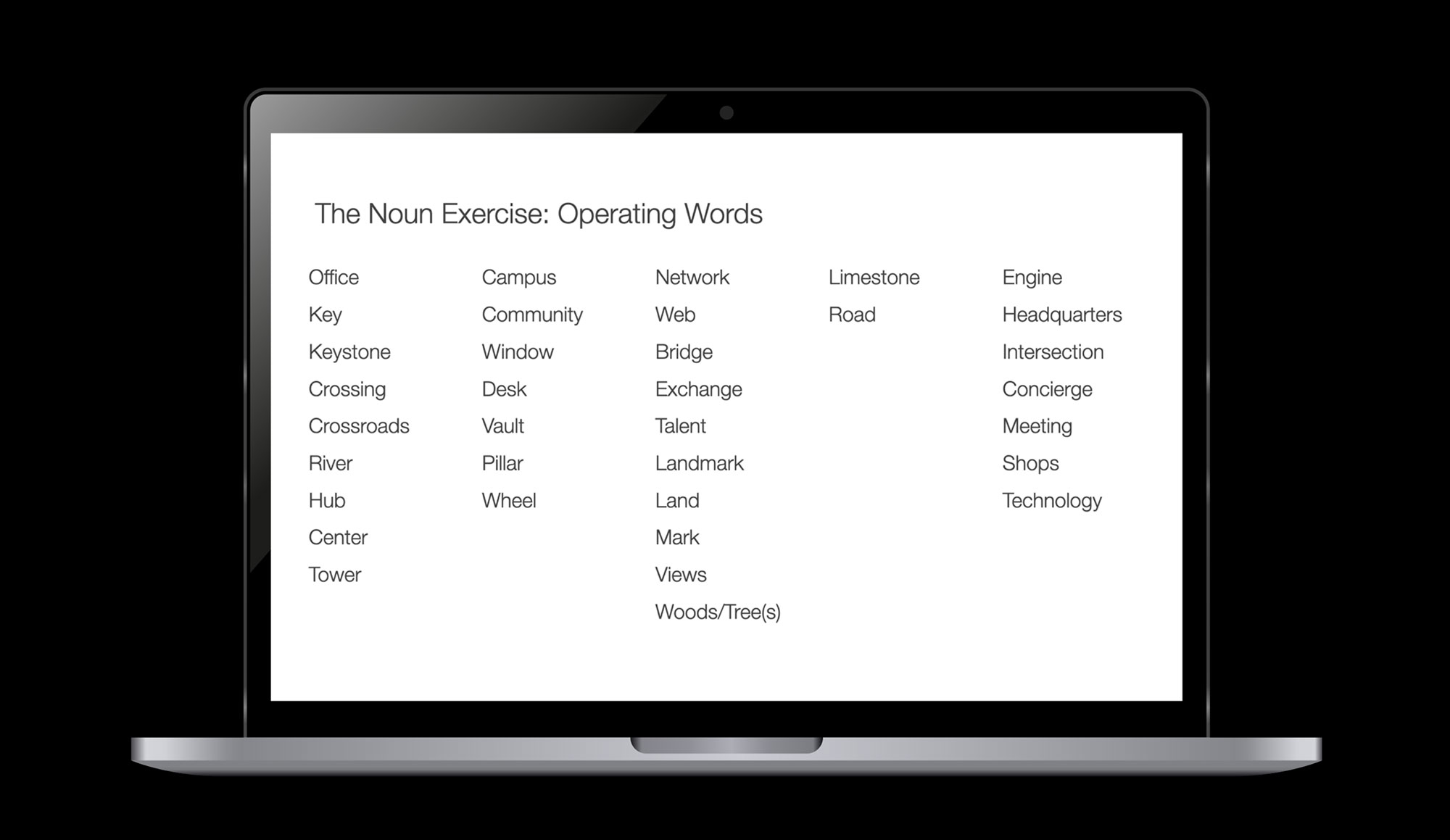 Keystone Crossing laptop