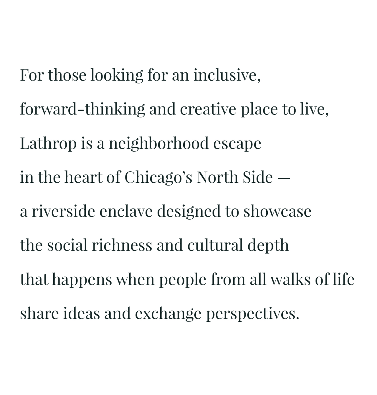 Lathrop Brand positioning