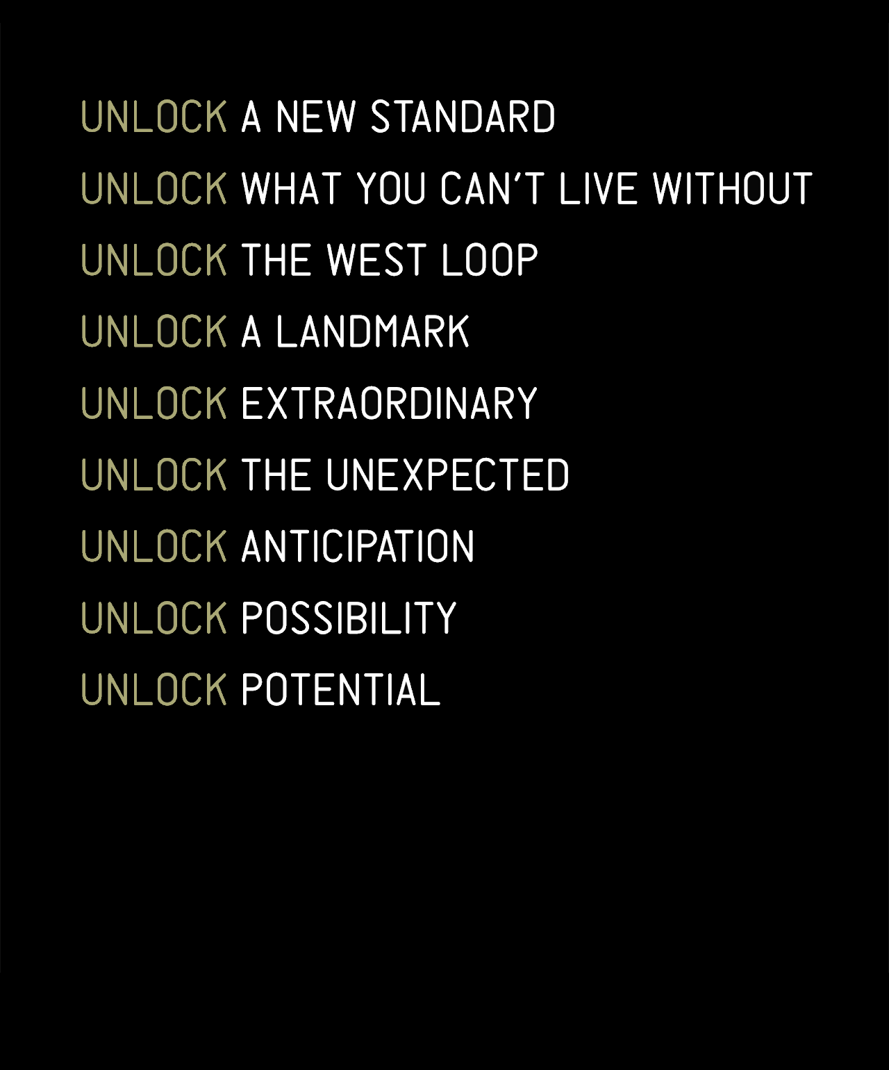 Landmark West Loop unlock