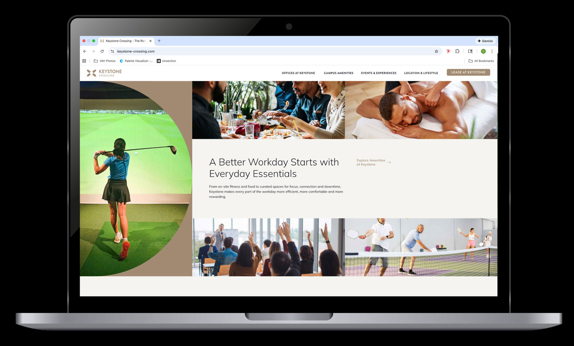 Keystone Crossing laptop