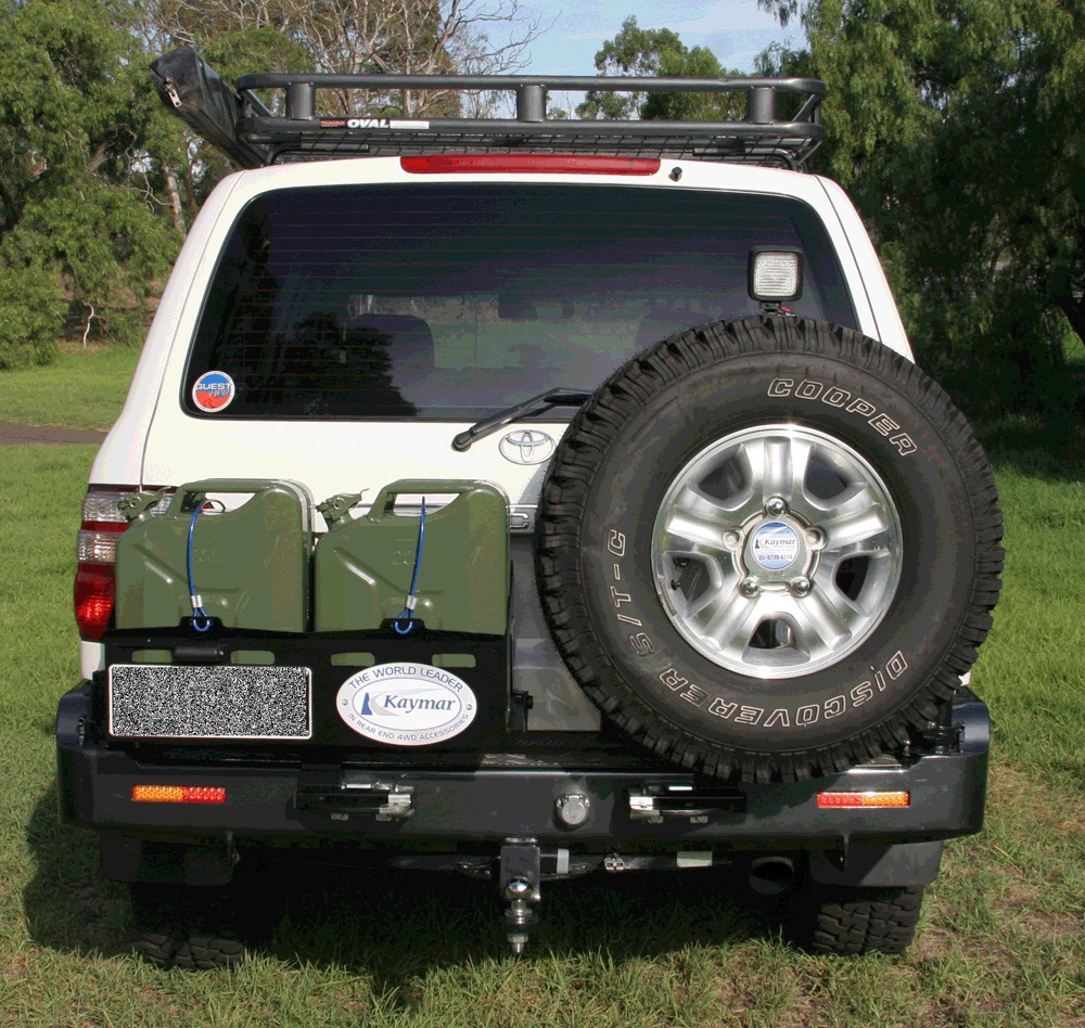 TOYOTA 100 HDJ / UZJ100 PORTE-JERRYCAN DOUBLE GAUCHE / DROIT KAYMAR