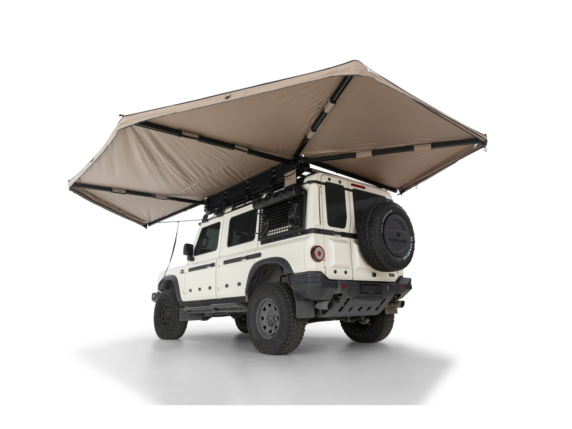 AUVENT AUTOPORTANT LATERAL BATWING 2.2M 270° COTE GAUCHE RHINO RACK