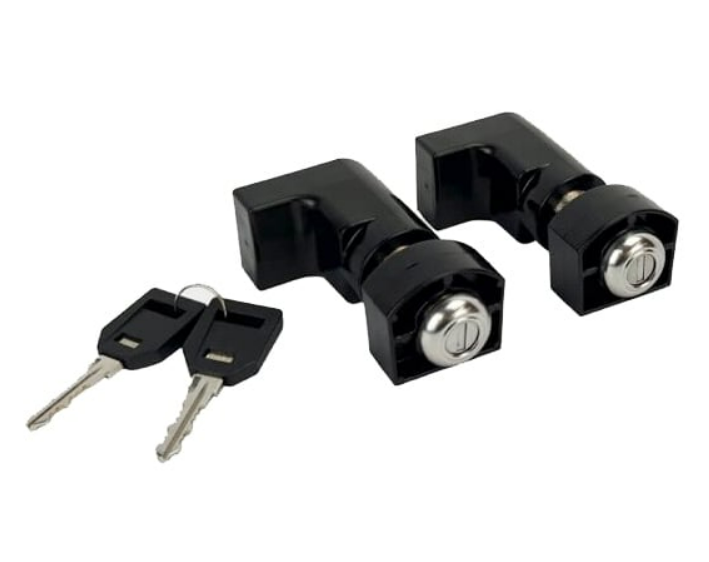 LOT DE 2 SERRURES ET 2 CLES ASSORTIES POUR TIROIRS DECKED ET RANGEMENTS LATERAUX