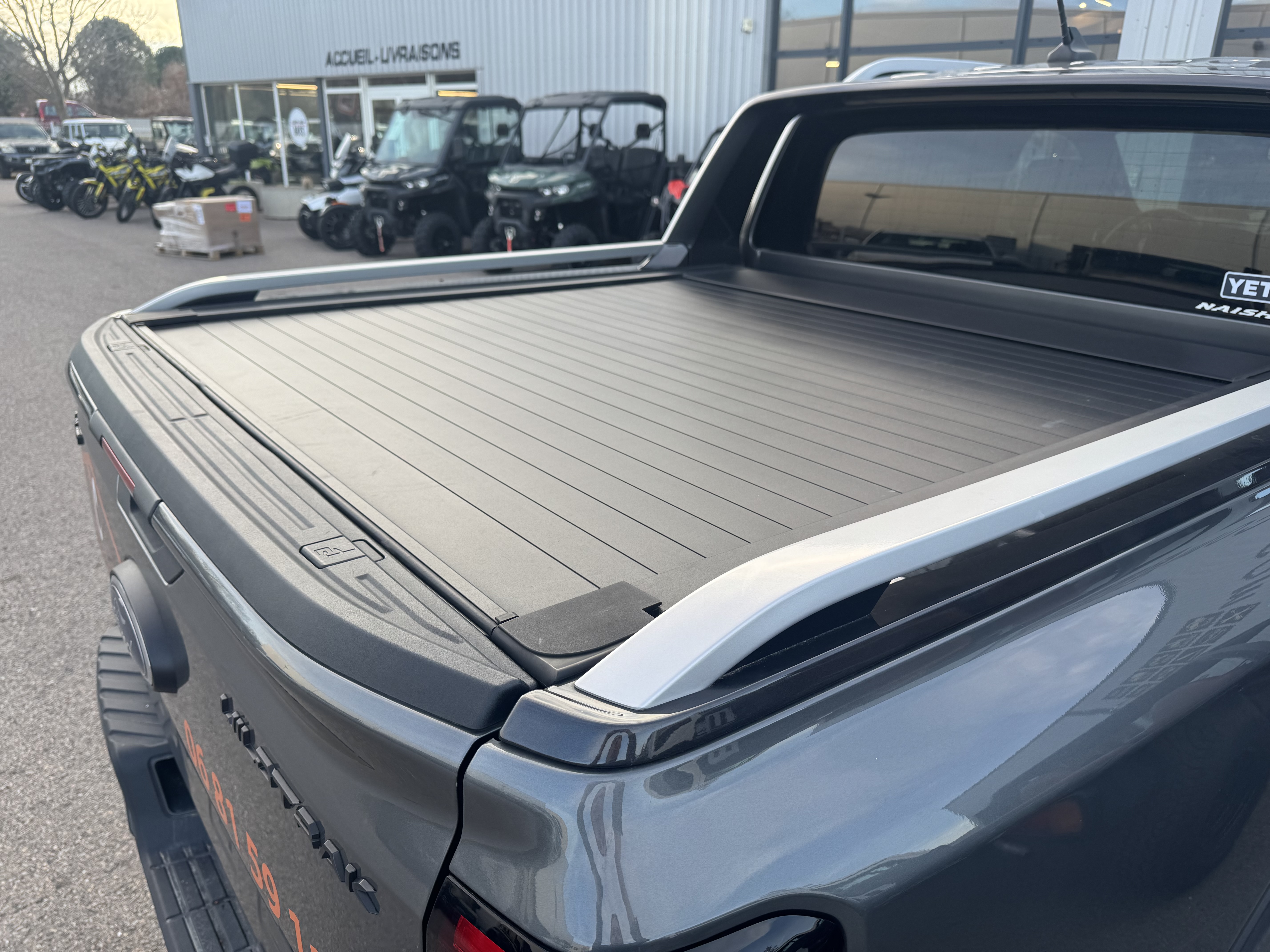 RIDEAU DE BENNE ET ARCEAUX D'ORIGINE FORD RANGER NOUVELLE GENERATION