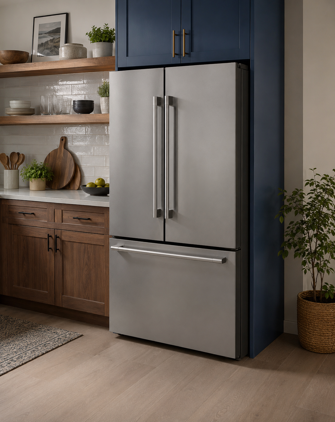maytag refrigerator in residential kitchen