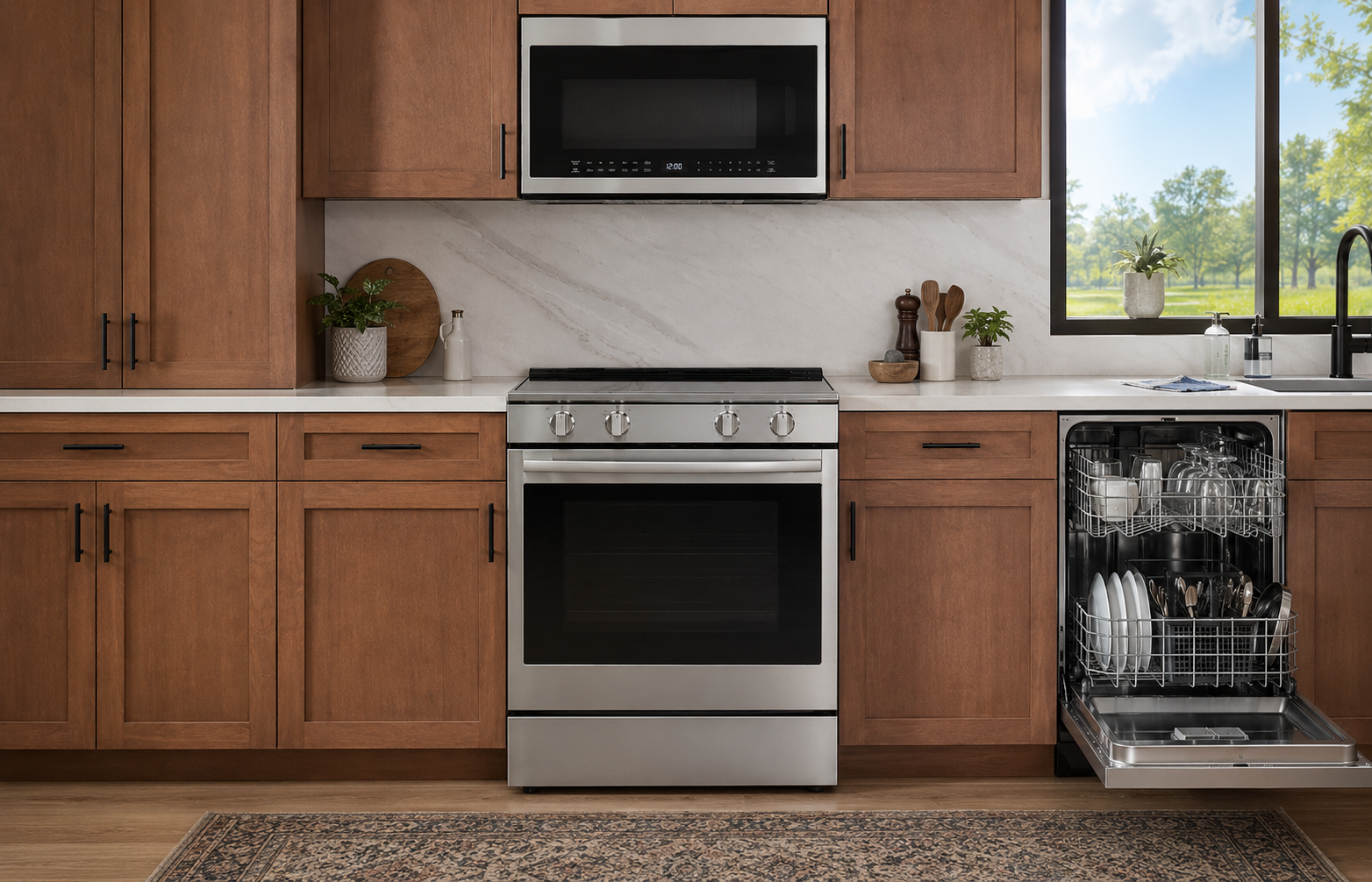 maytag appliances in residential kitchen